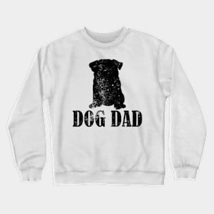 Pugs Dog Dad Crewneck Sweatshirt